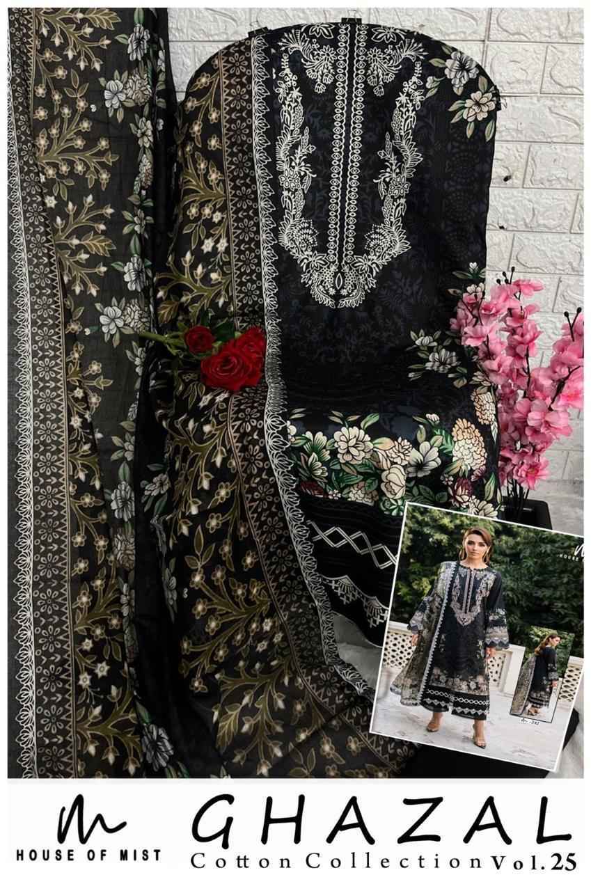 House Of Mist Ghazal Cotton Collection Vol 25 Cotton Dress Material ( 6 pcs Catalogue )