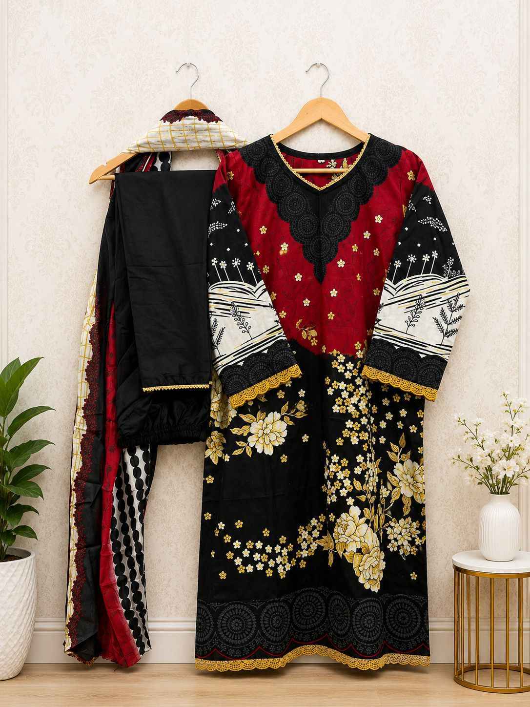 Jade Crimsons Vol 18 Cambric Cotton Readymade Suits Wholesale Price ( 6 pc Catalog )