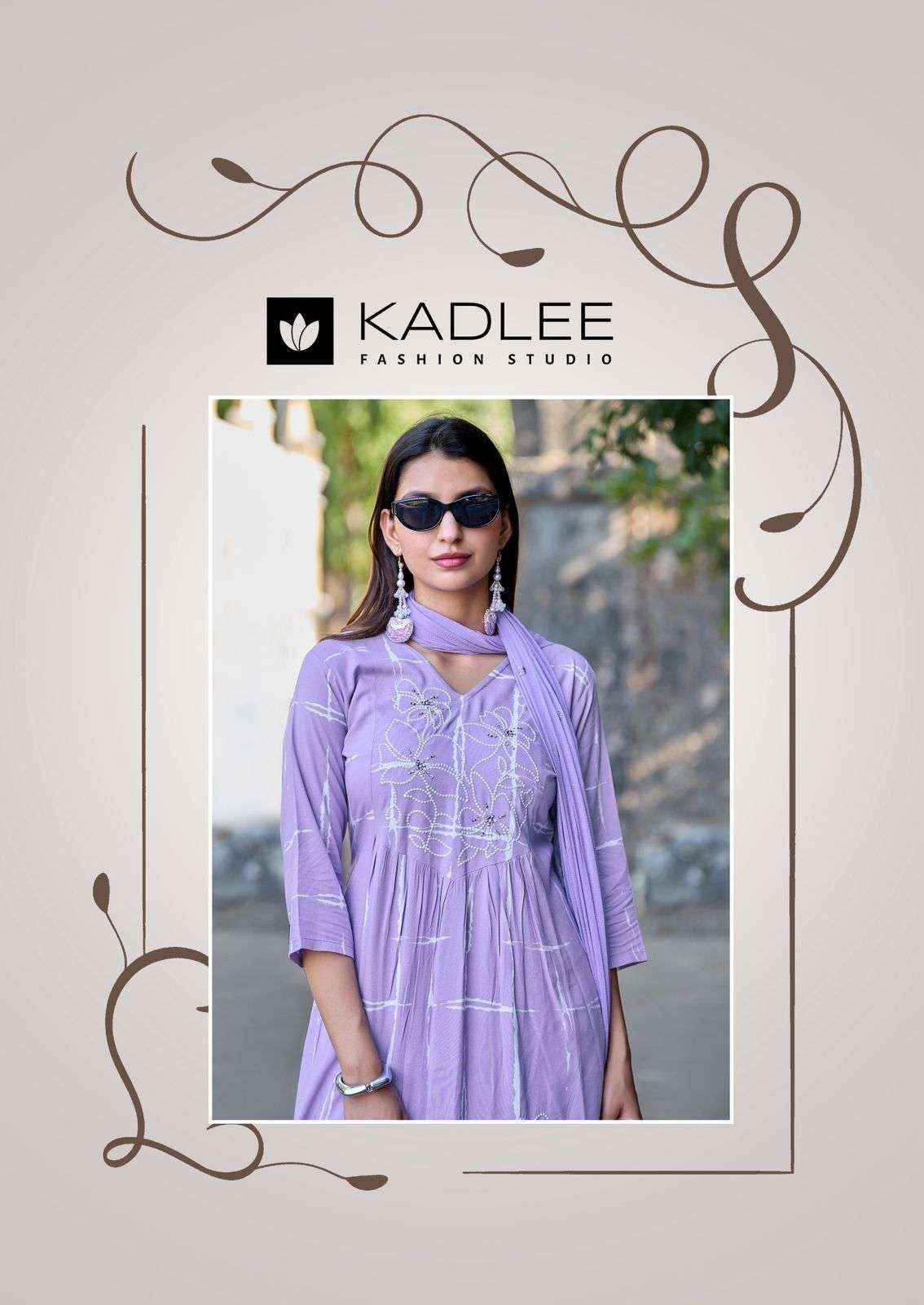 Kadlee Rimzim Readymade Fancy 3 Piece Pair Catalog _ Wholesale Factory Rate ( 4 Pcs Catalog )