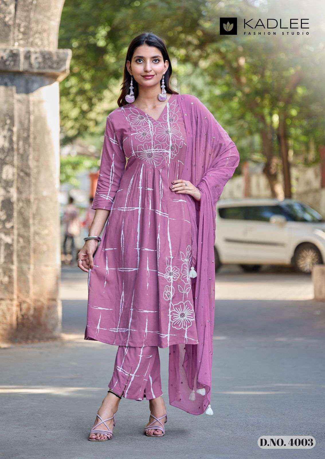 Kadlee Rimzim Readymade Fancy 3 Piece Pair Catalog _ Wholesale Factory Rate ( 4 Pcs Catalog )