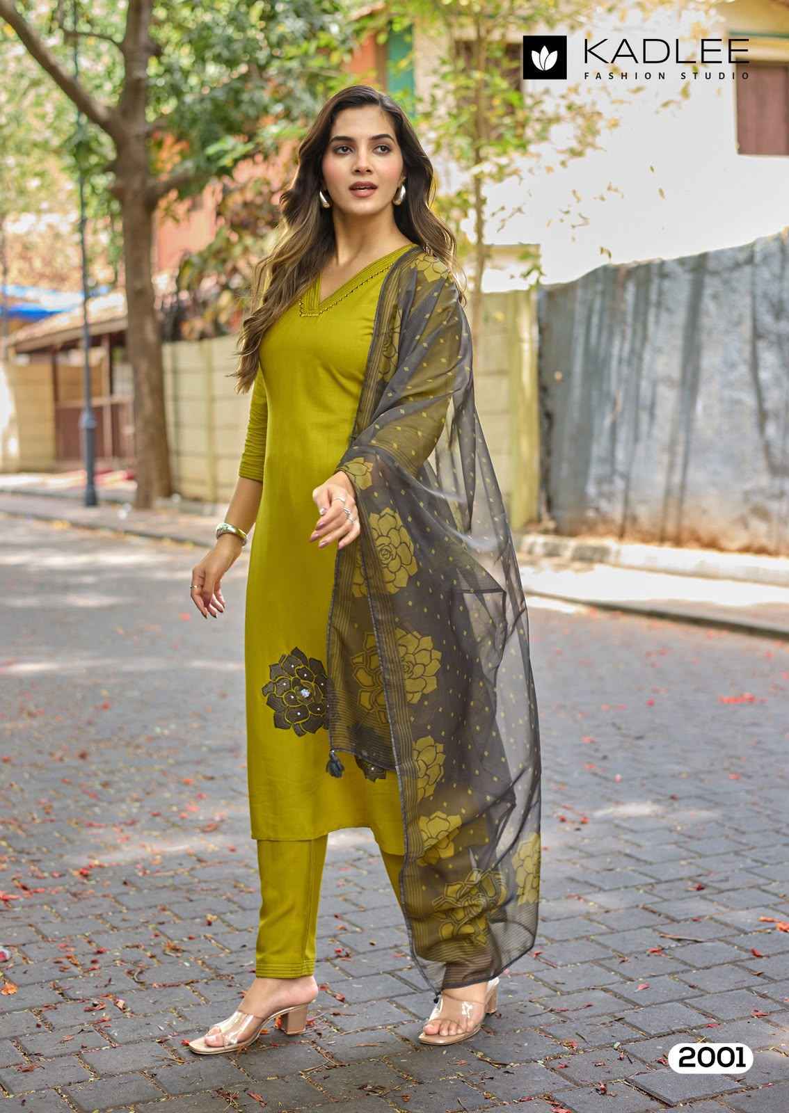 Kadlee Trisha Rayon Kurti Combo Set Collection Wholesale Rate ( 6 Pcs Catalog )