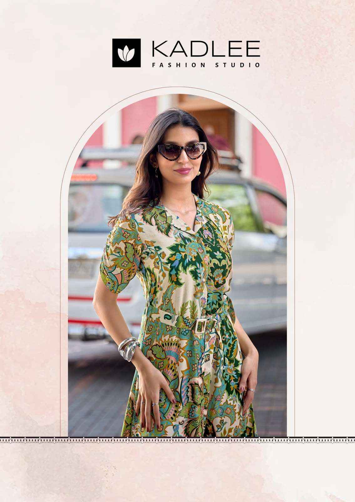 Kadlee Valentine Western Wear Frock Style Kurta Collection _ Wholesale Factory Rate ( 5 Pcs Catalog )