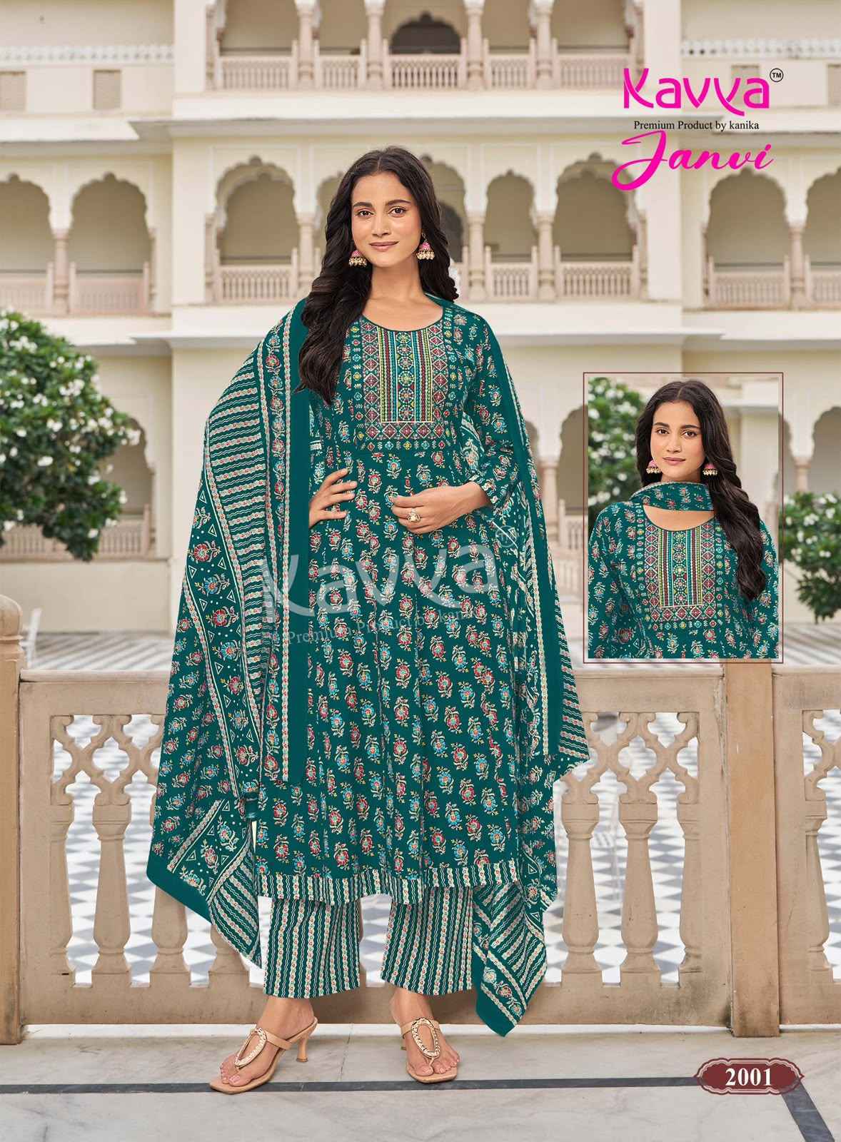 Kavya Janvi Vol 2 Malaysian Cotton Kurti Combo Set Collection _ Wholesale Factory Rate ( 10 Pcs Catalog )