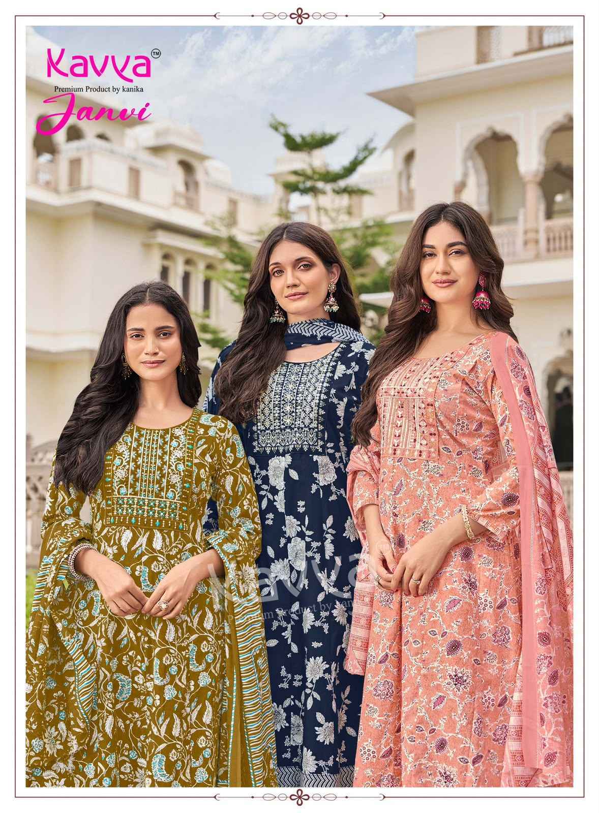 Kavya Janvi Vol 2 Malaysian Cotton Kurti Combo Set Collection _ Wholesale Factory Rate ( 10 Pcs Catalog )