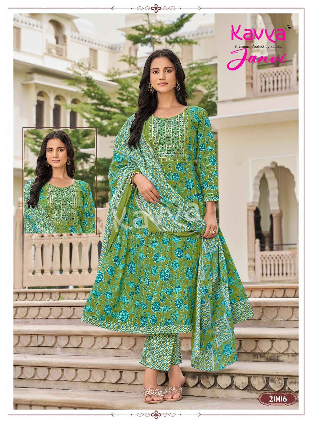 Kavya Janvi Vol 2 Malaysian Cotton Kurti Combo Set Collection _ Wholesale Factory Rate ( 10 Pcs Catalog )