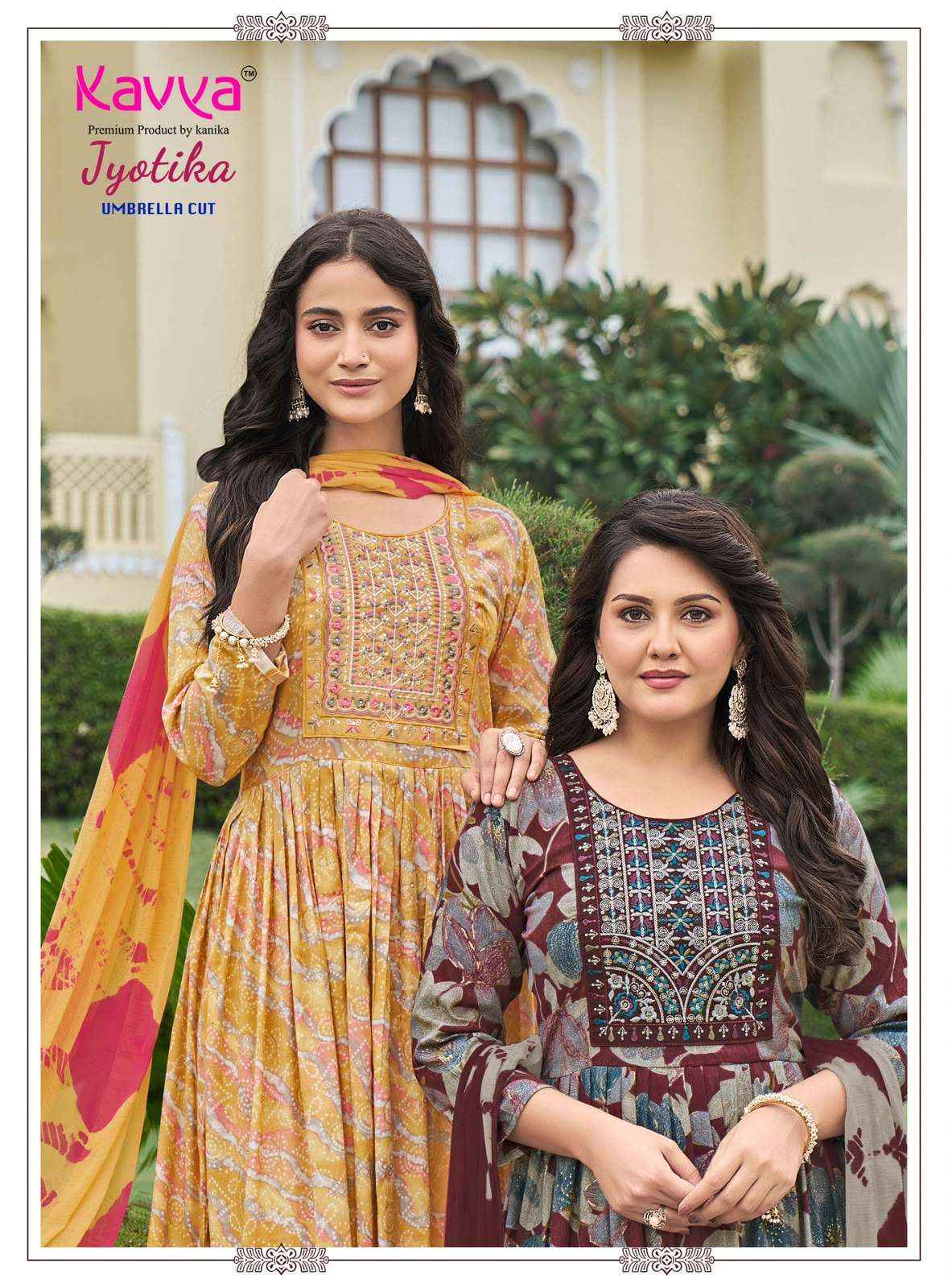 Kavya Jyotika Vol 40 Capsule  Readymade suits - Wholesale Supplier Surat ( 10 Pcs Catalog )