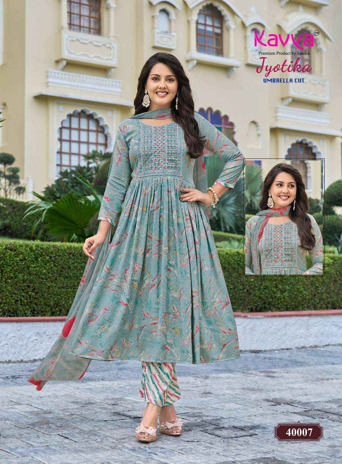 Kavya Jyotika Vol 40 Capsule  Readymade suits - Wholesale Supplier Surat ( 10 Pcs Catalog )