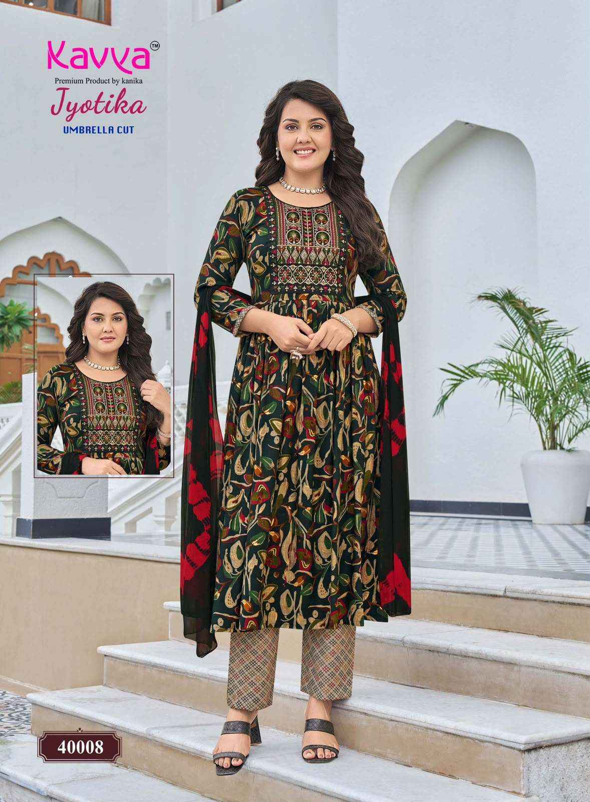 Kavya Jyotika Vol 40 Capsule  Readymade suits - Wholesale Supplier Surat ( 10 Pcs Catalog )