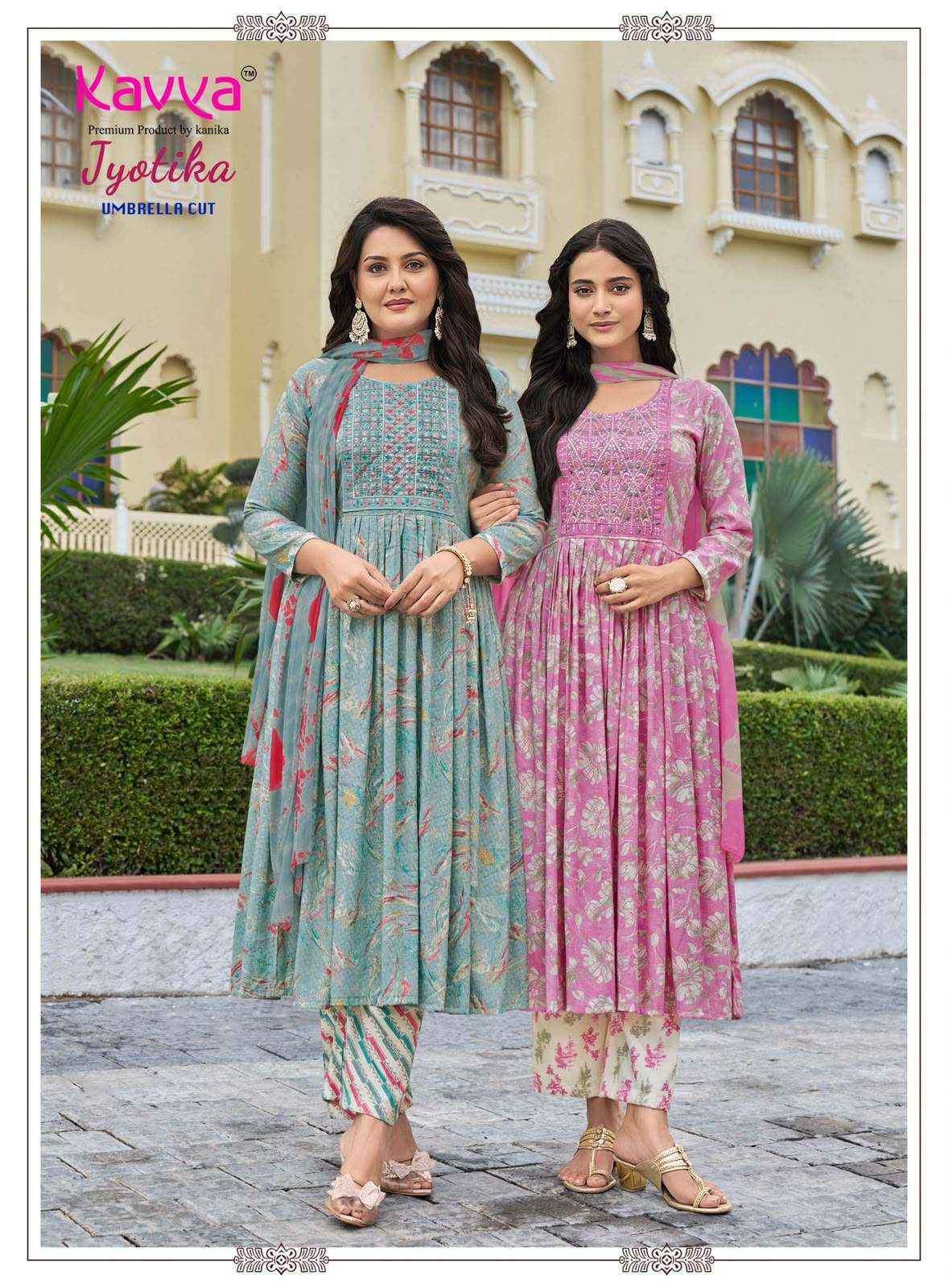 Kavya Jyotika Vol 40 Capsule  Readymade suits - Wholesale Supplier Surat ( 10 Pcs Catalog )