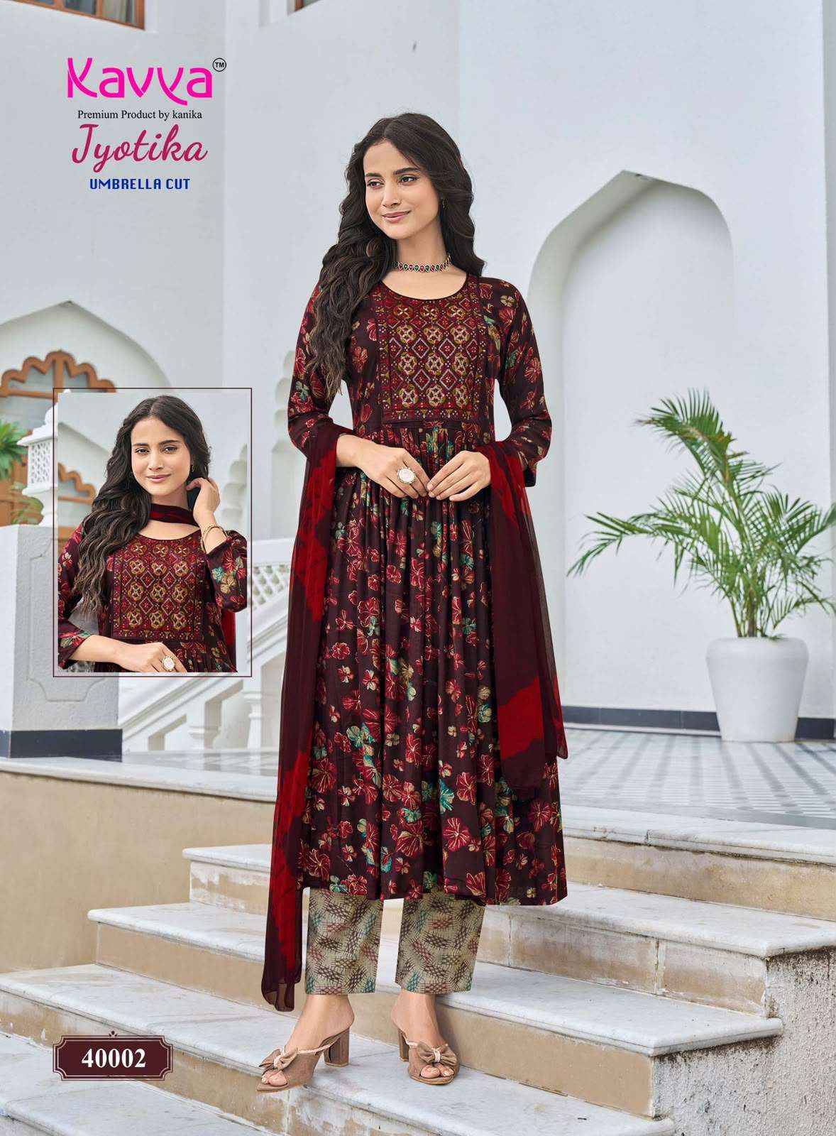 Kavya Jyotika Vol 40 Capsule  Readymade suits - Wholesale Supplier Surat ( 10 Pcs Catalog )