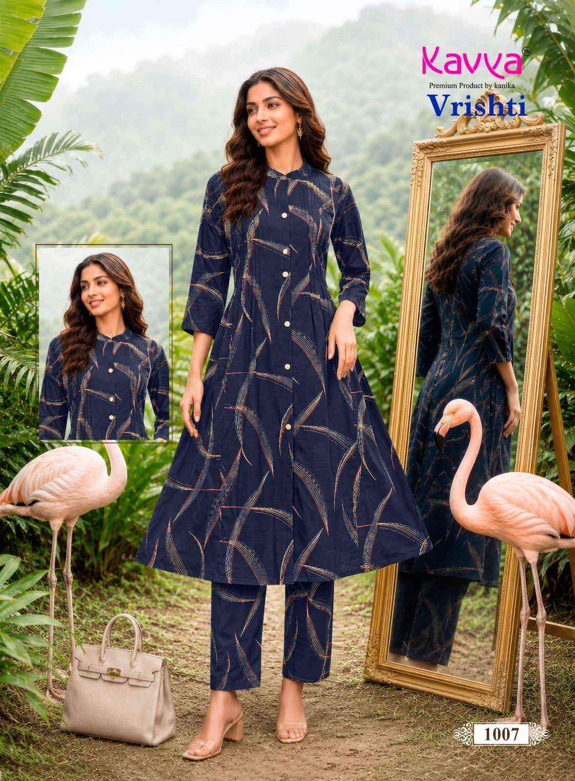 Kavya Vrishti - wholesale kurti market in surat with price ( 10 Pcs Catalog )