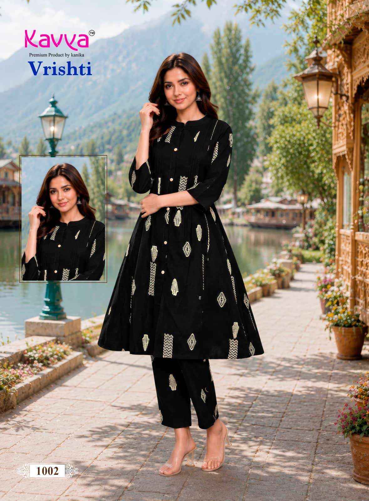 Kavya Vrishti - wholesale kurti market in surat with price ( 10 Pcs Catalog )