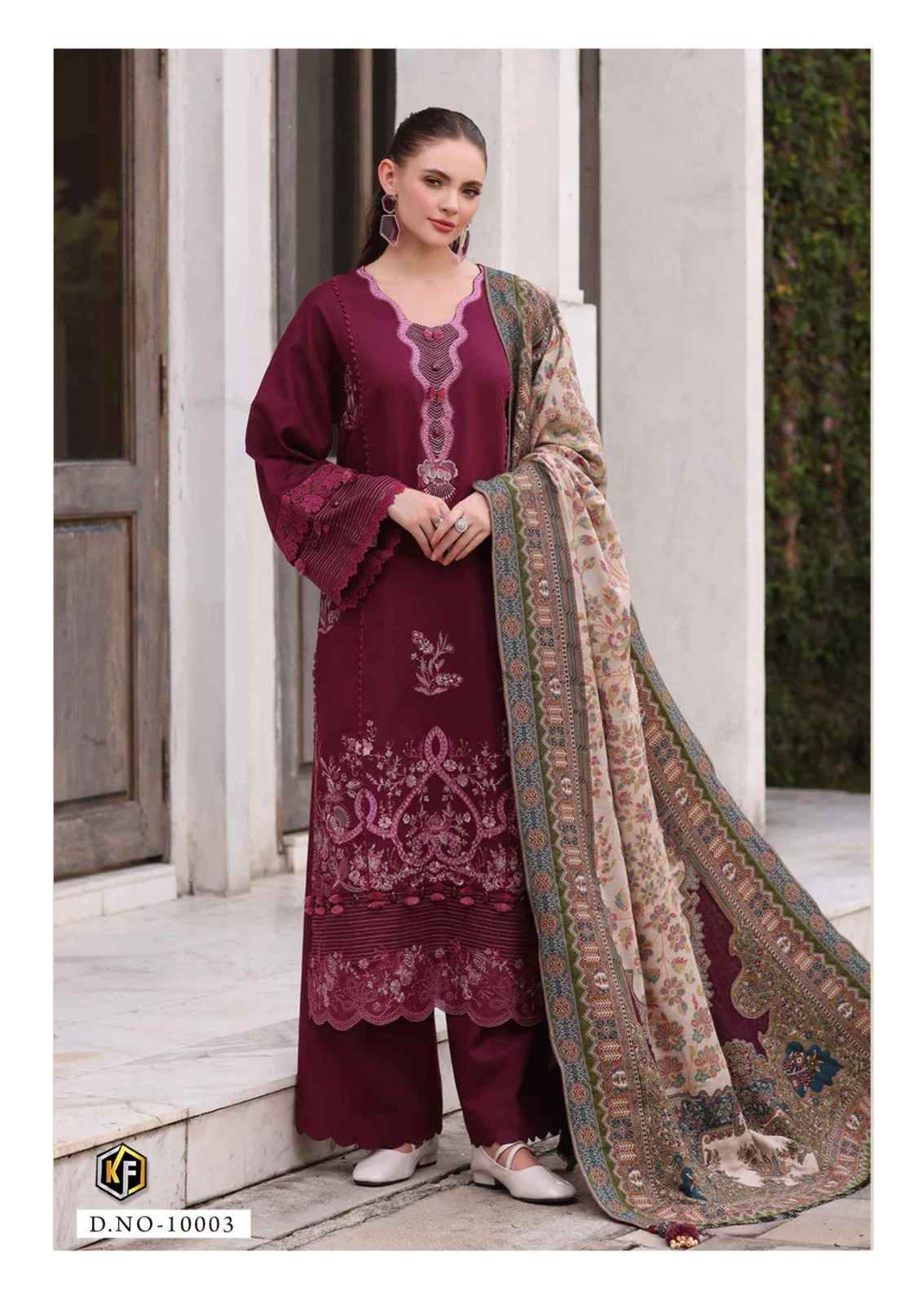 Keval Fab Qurbat Nx Vol 10 - Wholesale Cotton Dress Material - Surat Textile Market ( 6 pcs Catalog )