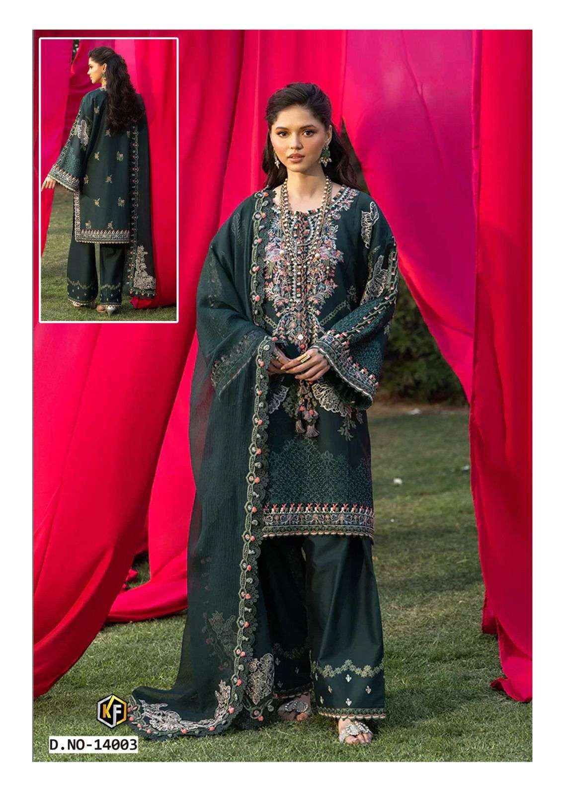 KEVAL FAB RANGREZ VOL 14 COTTON DIGITAL PRINTS DRESS MATERIAL _ WHOLESALE FACTORY RATE ( 6 PCS CATALOG )