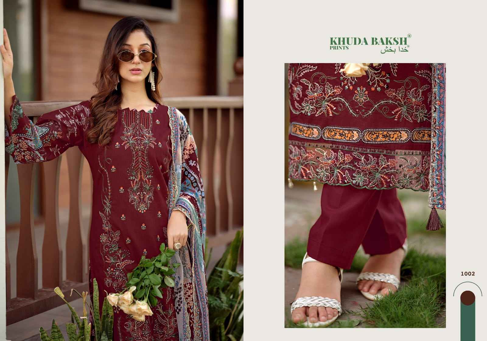 Khudha Baksh Farah Vol 2 Latest Catalog Wholesale Price ( 10 Pcs Catalog )