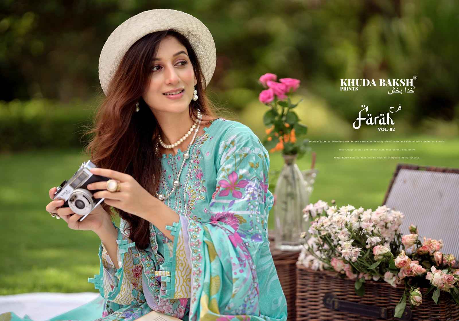 Khudha Baksh Farah Vol 2 Latest Catalog Wholesale Price ( 10 Pcs Catalog )