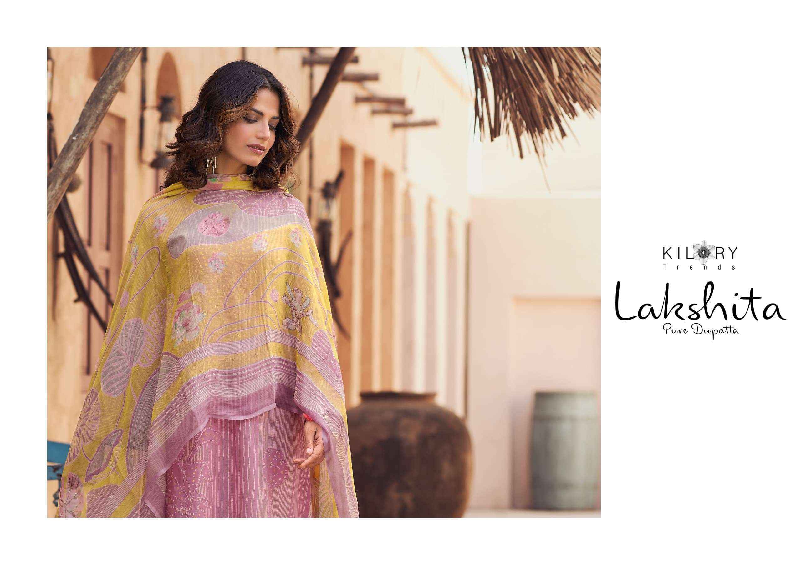 Kilory Lakshita Pure Lawn Cotton Designer Dress Material _ Wholesale Factory Rate ( 6 Pcs Catalog )