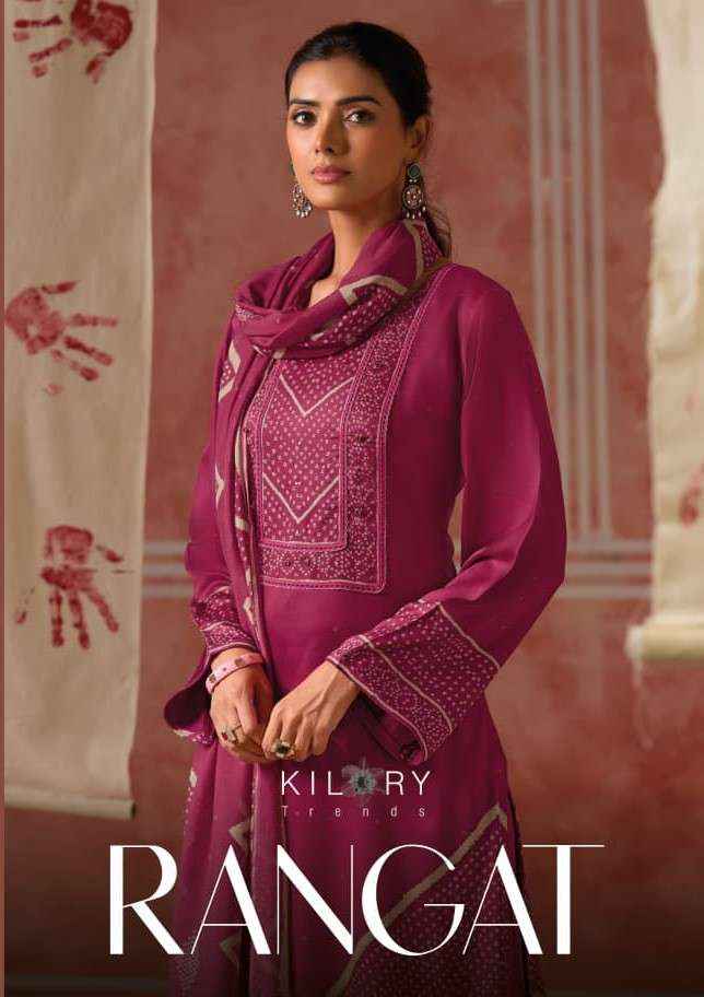 Kilory Rangat Exclusive Designs Dress Material _ Wholesale Factory Rate ( 4 Pcs Catalog )