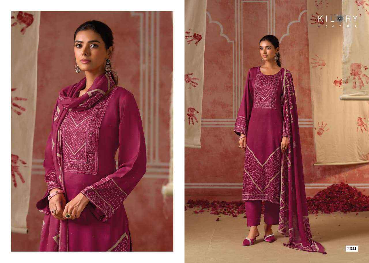 Kilory Rangat Exclusive Designs Dress Material _ Wholesale Factory Rate ( 4 Pcs Catalog )