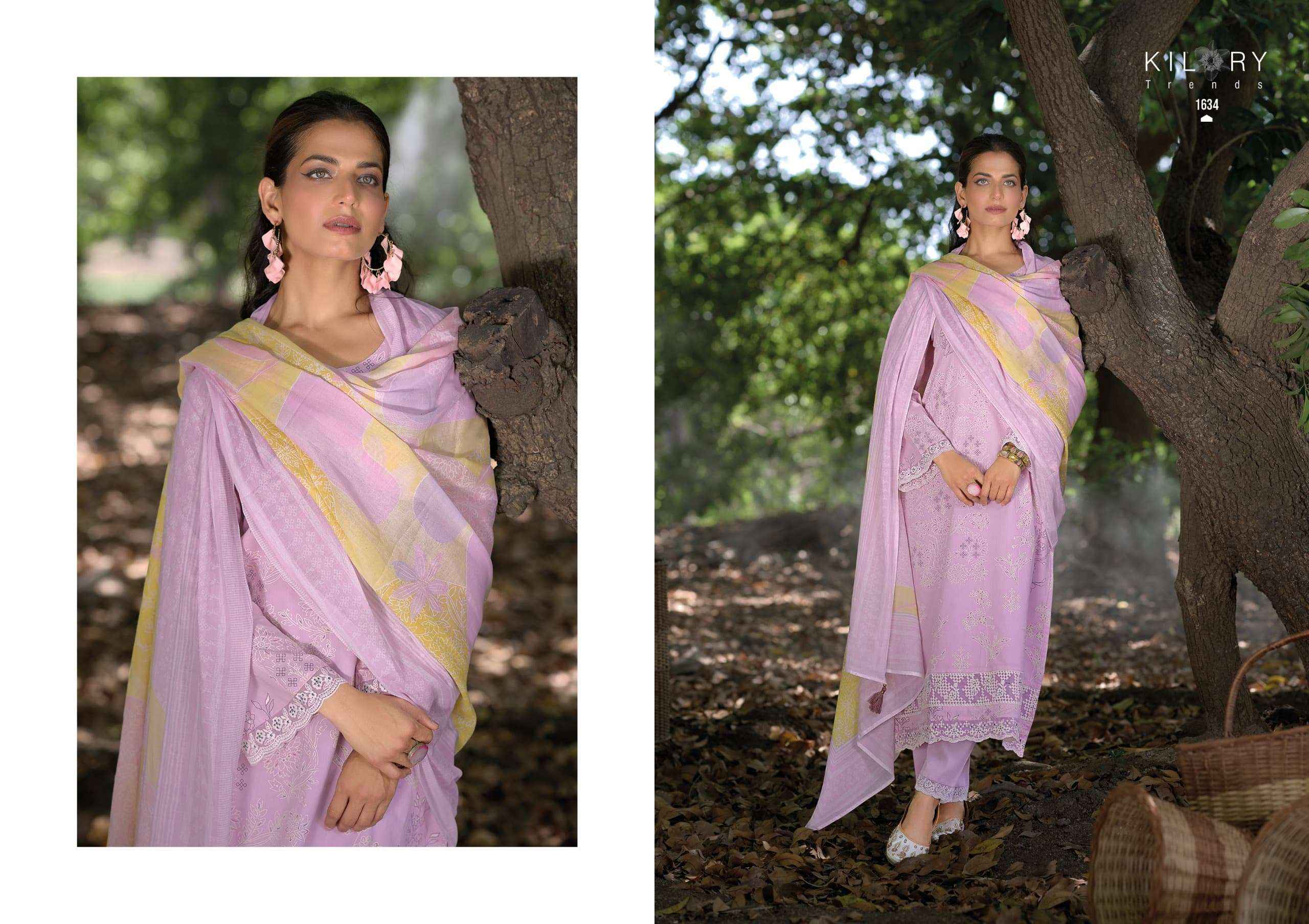 Kilory Surkhi Exclusive Fancy Cotton Dress Material _ Wholesale Factory Rate ( 6 Pcs Catalog )