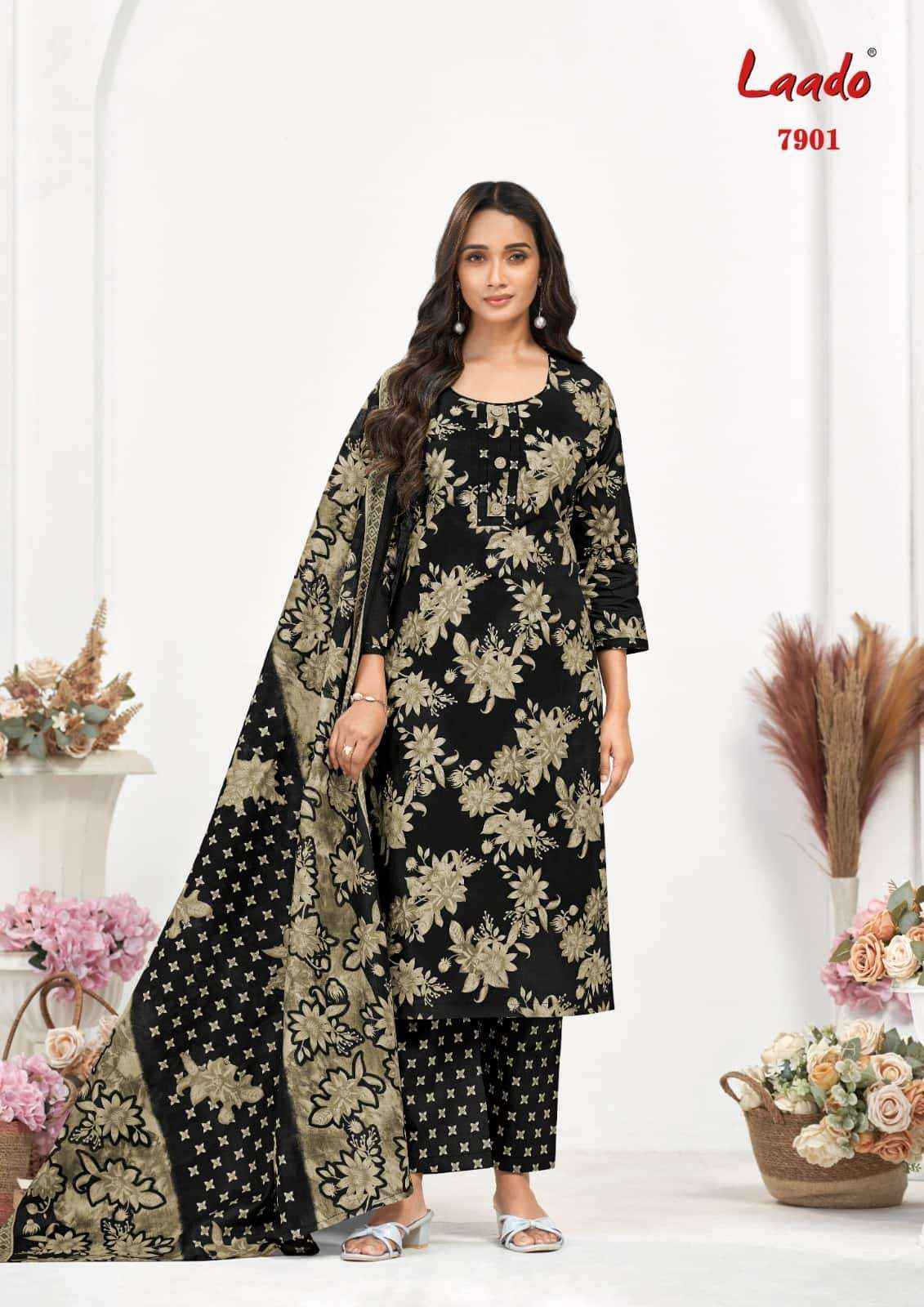 Laado Vol 79 Pure Cotton Dress Material Collection _ Wholesale Factory Rate ( 10 Pcs Catalog )