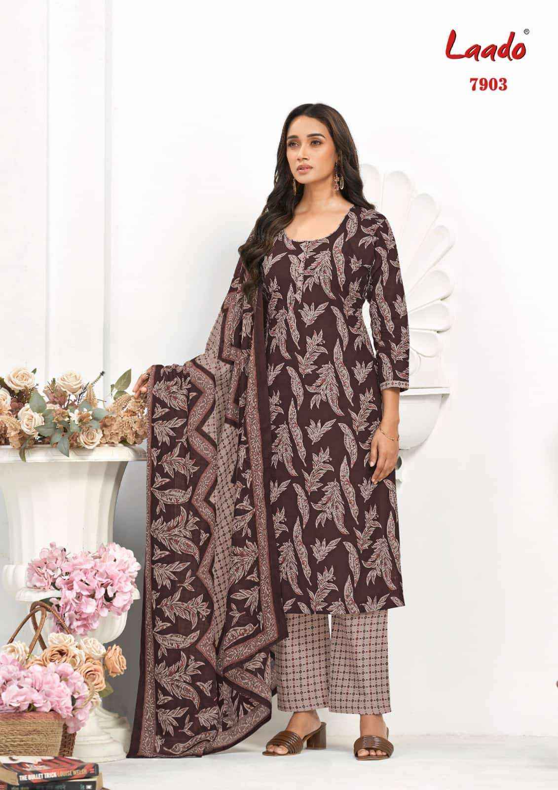 Laado Vol 79 Pure Cotton Dress Material Collection _ Wholesale Factory Rate ( 10 Pcs Catalog )