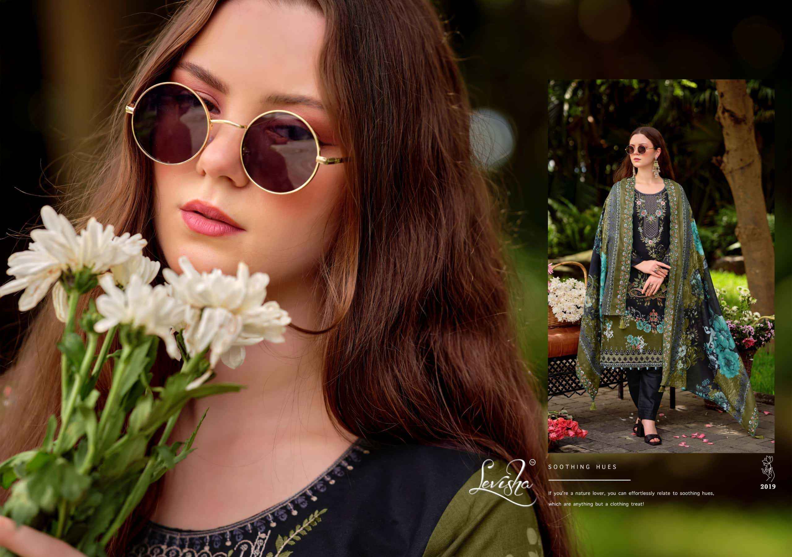 Levisha Mashakali Vol 2 Pakistani Style Cotton Dress Material _ Wholesale Factory Rate ( 8 Pcs catalog )