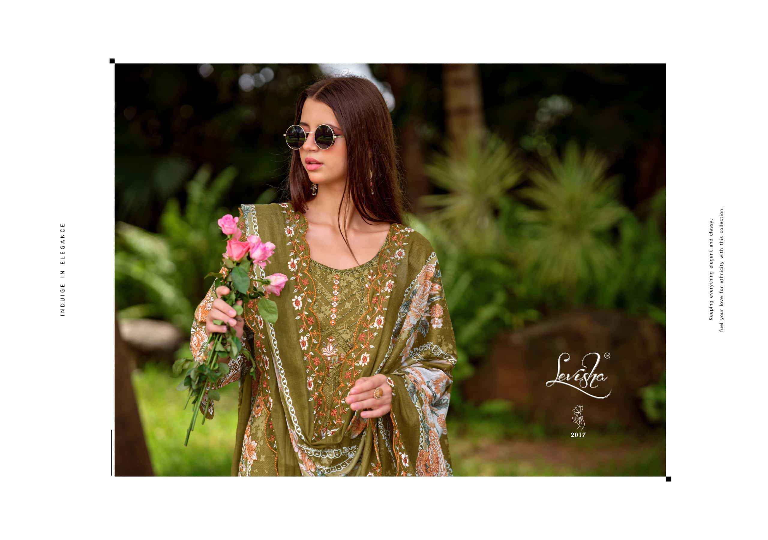 Levisha Mashakali Vol 2 Pakistani Style Cotton Dress Material _ Wholesale Factory Rate ( 8 Pcs catalog )