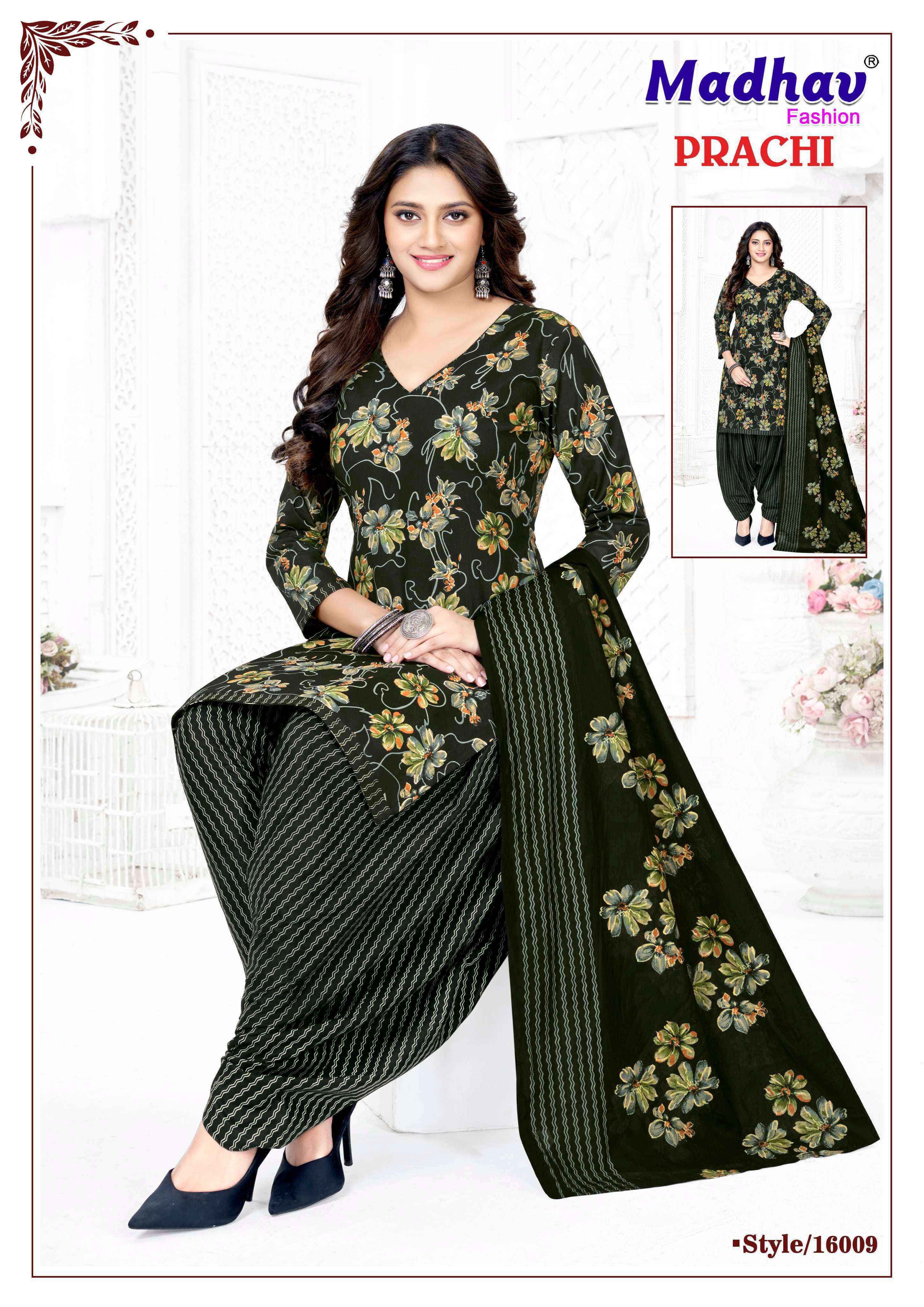 Madhav Fashion Prachi Vol 16 Wholesale | Wholesale Textile Market ( 10 Pcs Catalogue )