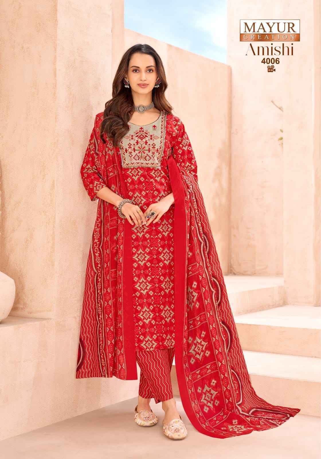 Mayur Creation Amishi Vol 4 Pure Readymade Suits | factory direct wholesale clothing india online ( 10 pcs Catalogue )