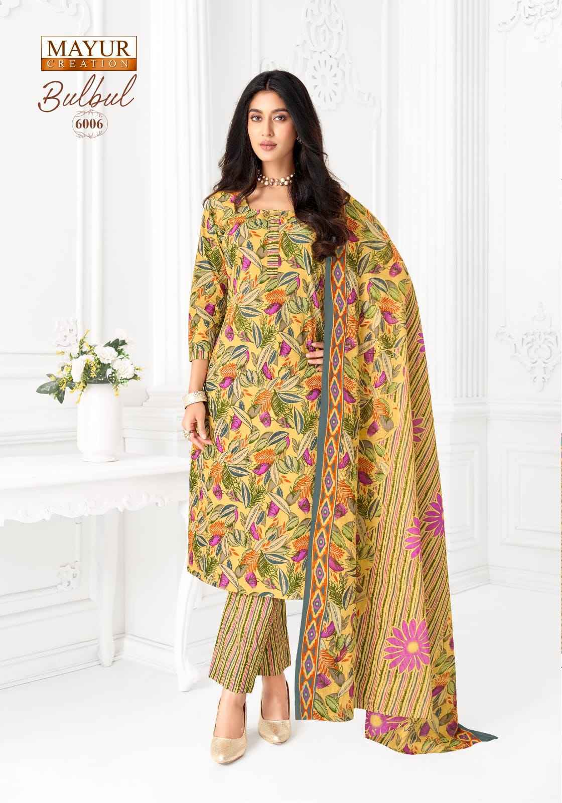 Mayur Creation Bulbul Vol 6 Readymade Cotton Dress _ Wholesale Factory Rate ( 10 Pcs Catalog )