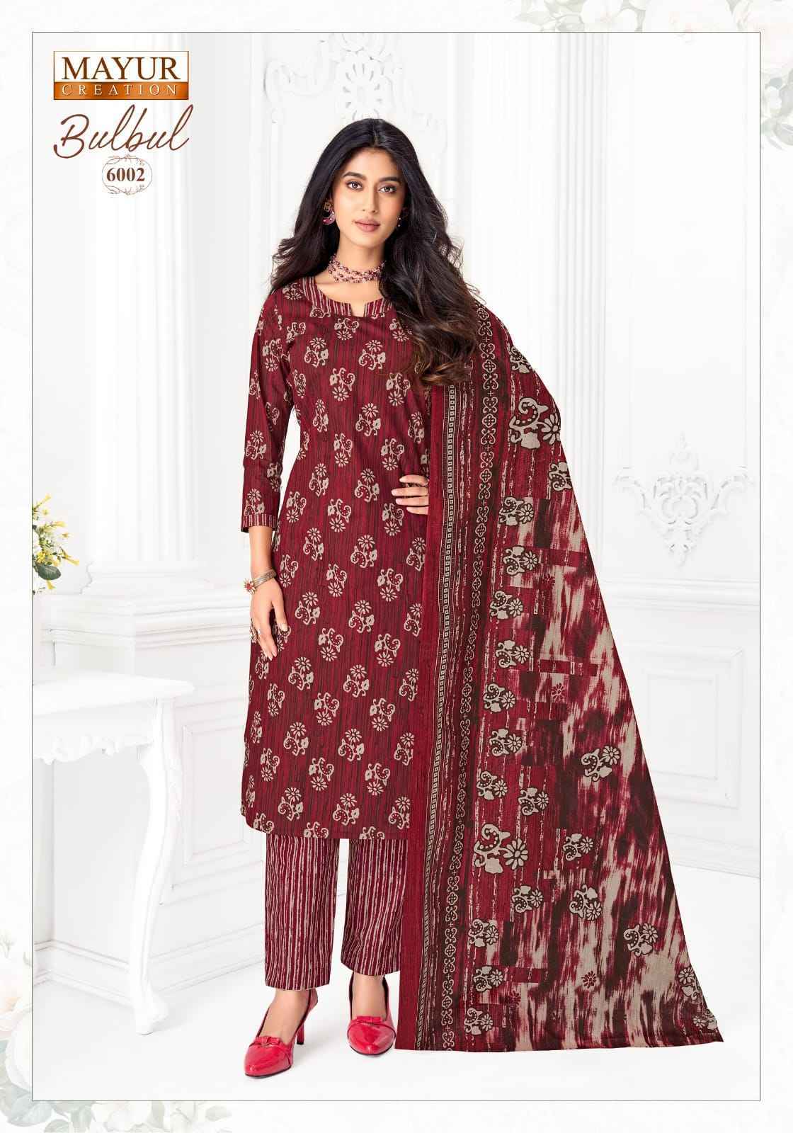 Mayur Creation Bulbul Vol 6 Readymade Cotton Dress _ Wholesale Factory Rate ( 10 Pcs Catalog )