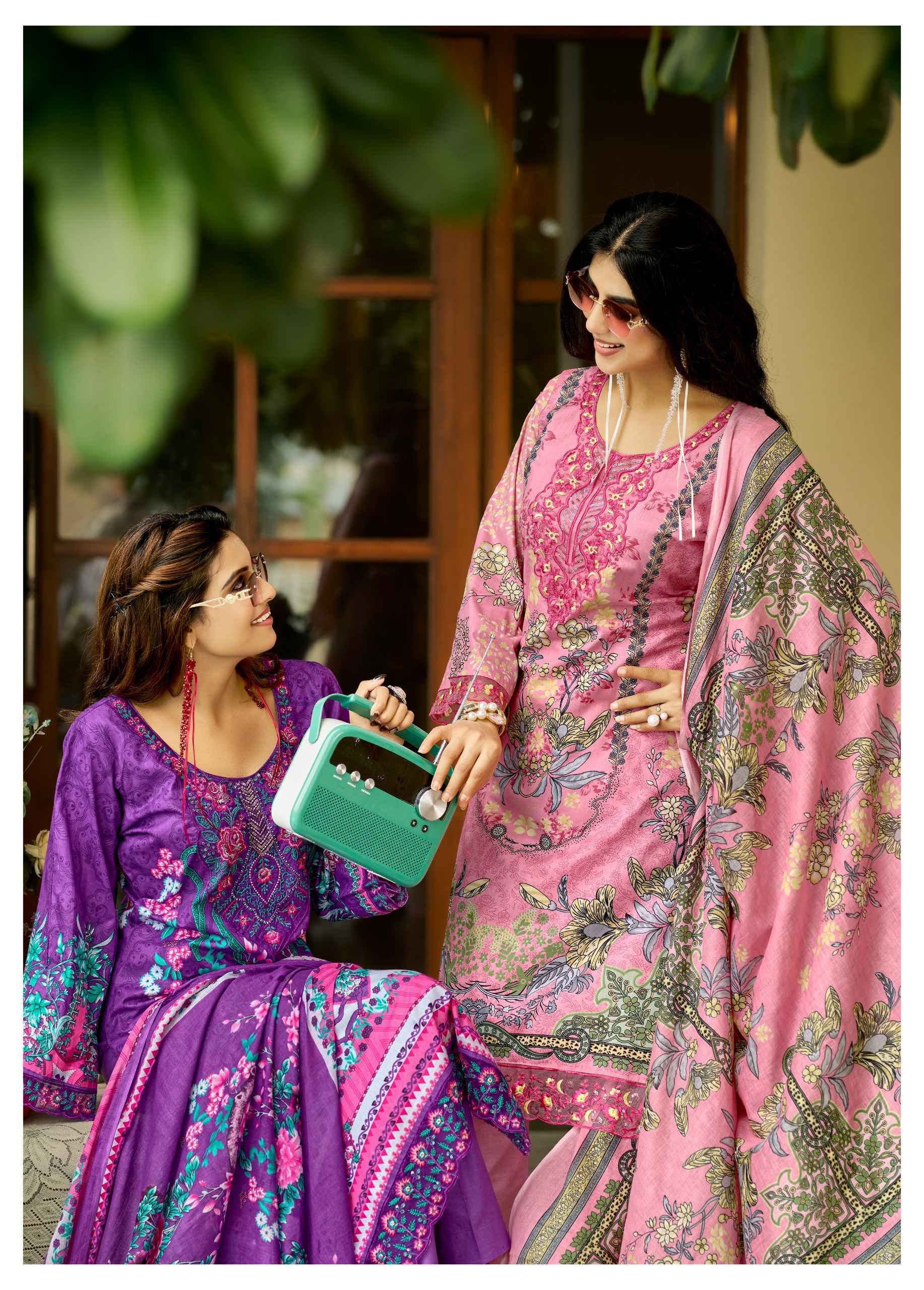 Mishri Creation Orient Popline Cotton Dress Material - Surat Textile Market ( 8 pcs Catalog )