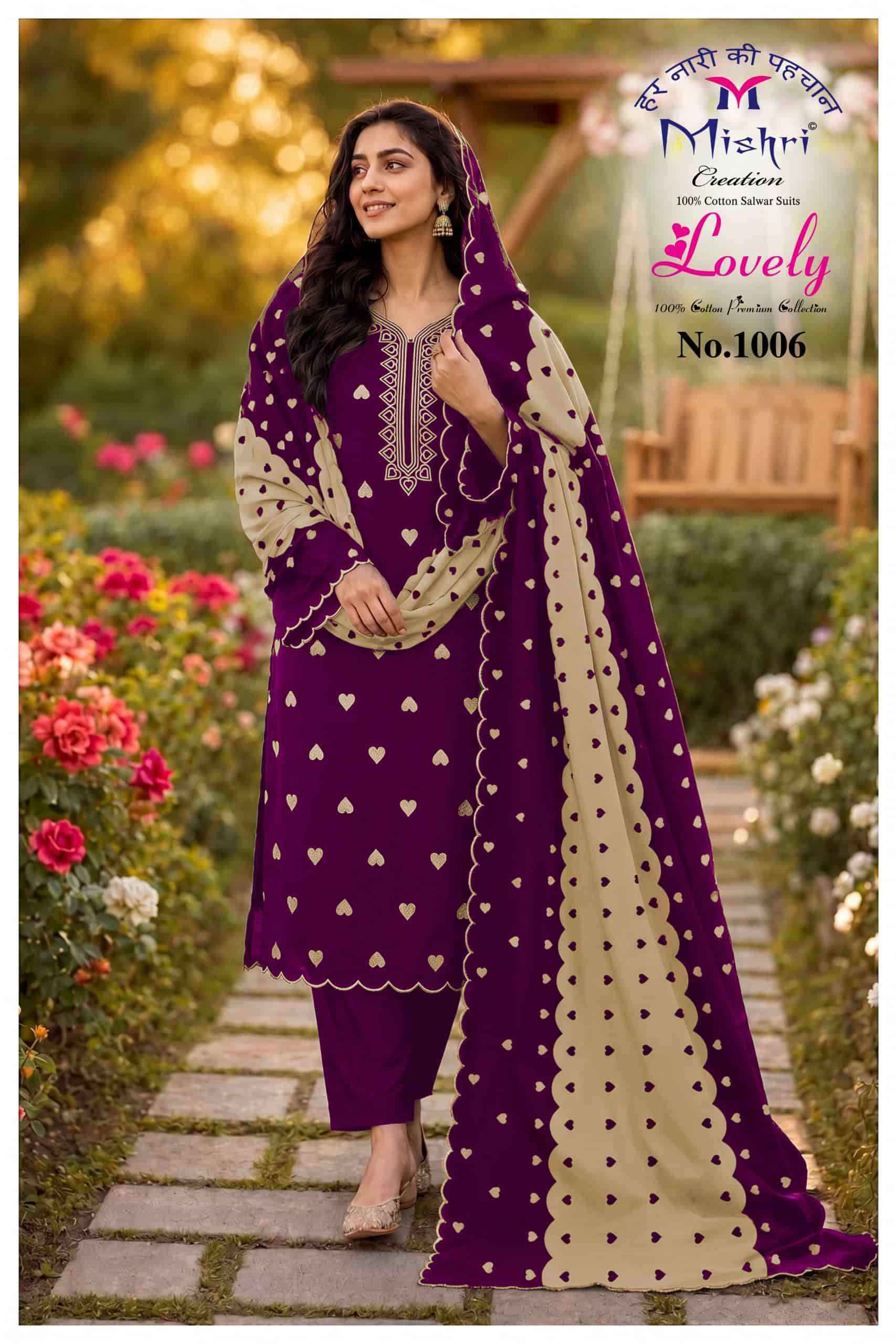 Mishri Lovely Premium Wear Cotton Dress Material _ Wholesale Factory Rate ( 6 Pcs Catalog )