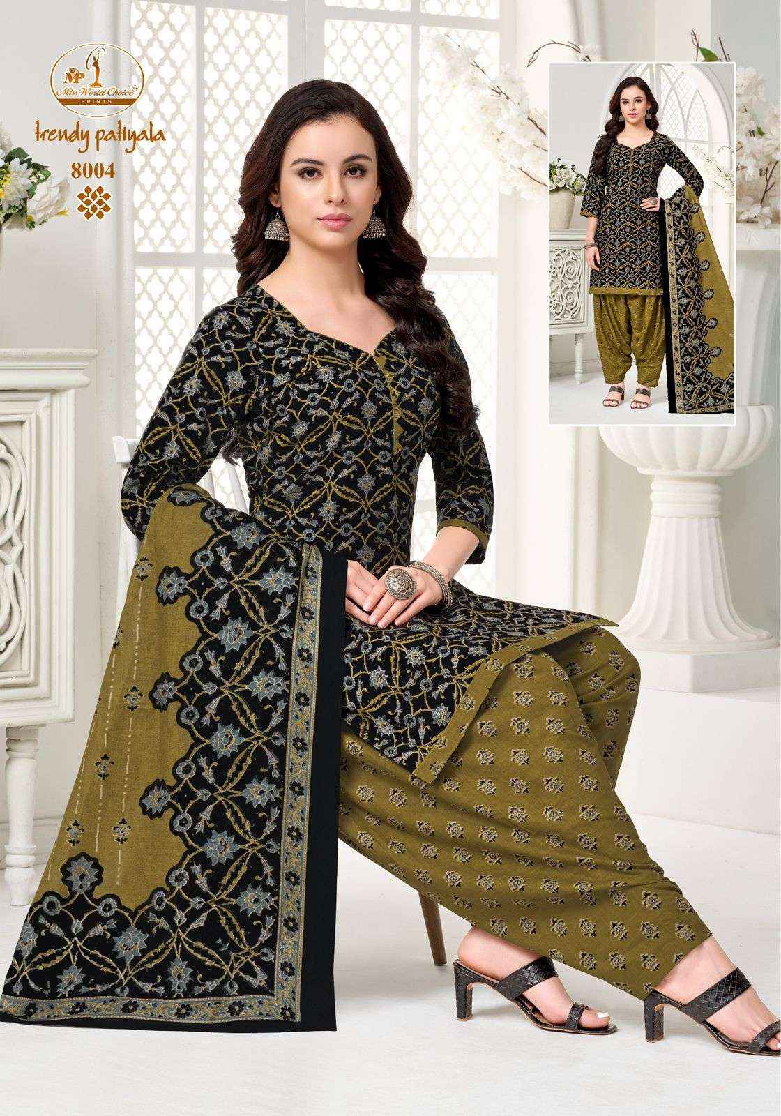 Miss World Choice Trendy Patiyala Vol 8 Readymade Patiyala Suits ( 10 Pcs Catalog )