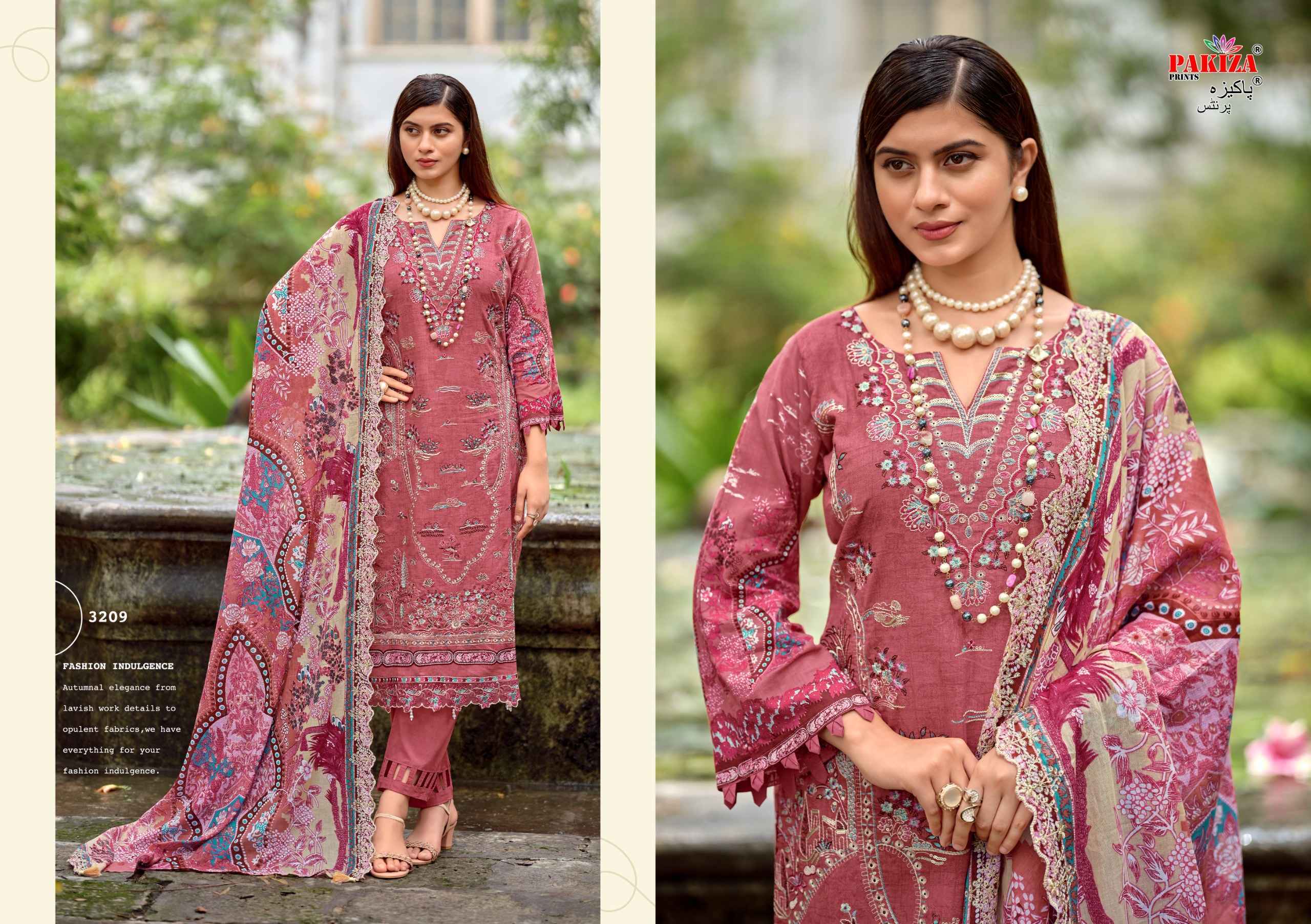 Pakiza Prints Farah Vol 32 Lawn Dress Material _ Wholesale Factory Rate ( 10 Pcs Catalog )