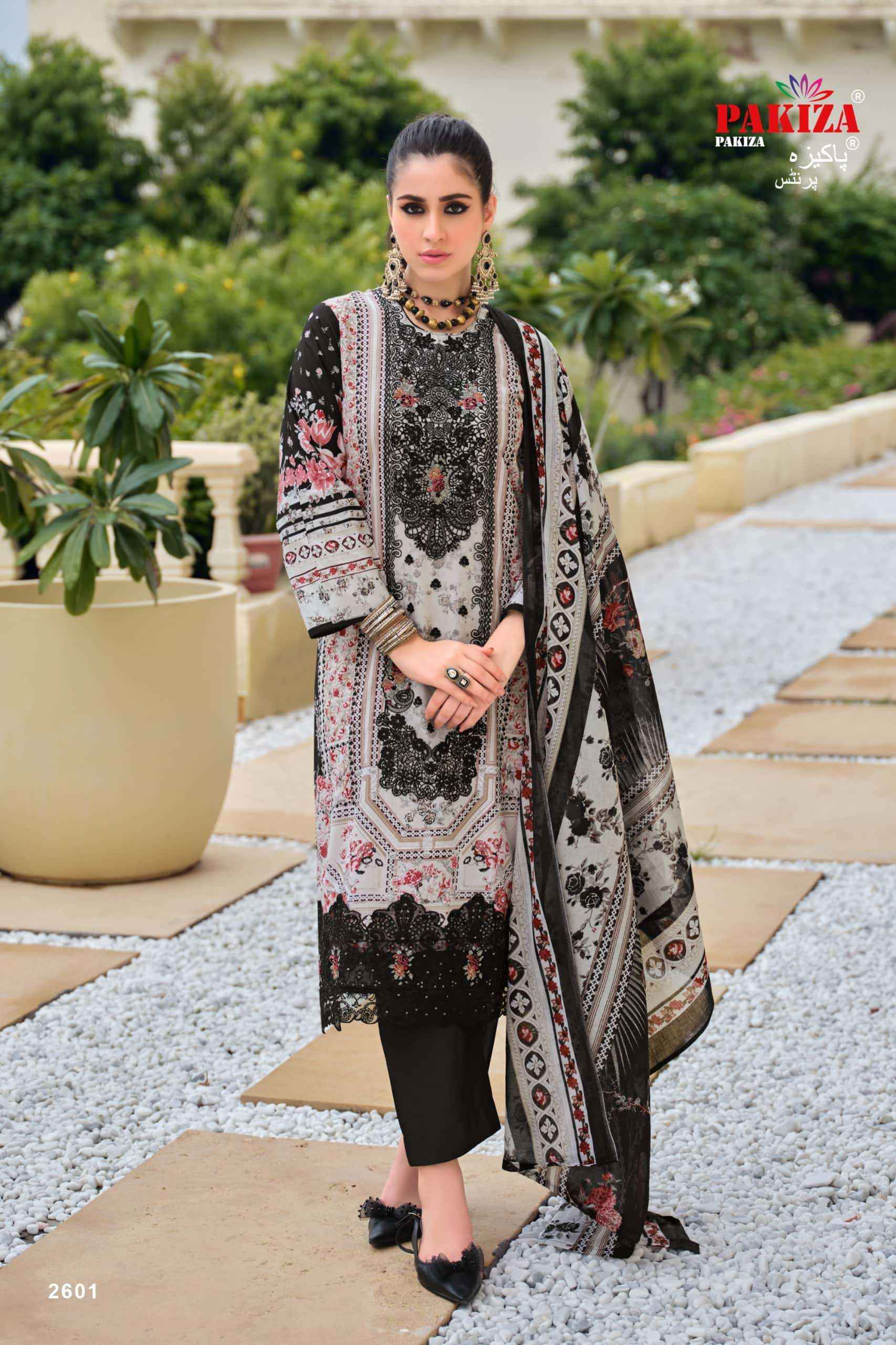 Pakiza Prints Gulnawaz Vol 26 Premium Wear Ladies Dress Material _ Wholesale Factory Rate ( 4 Pcs Catalog )