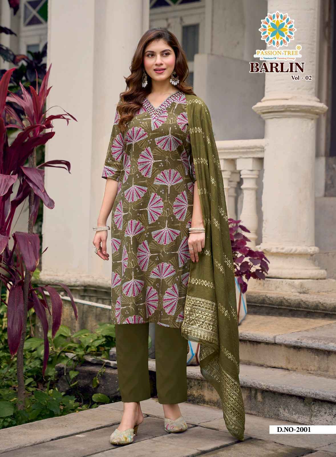 Passion Tree Barlin Vol 2 Barlin Kurti Combo Set _ Wholesale Factory Rate ( 8 Pcs Catalog )