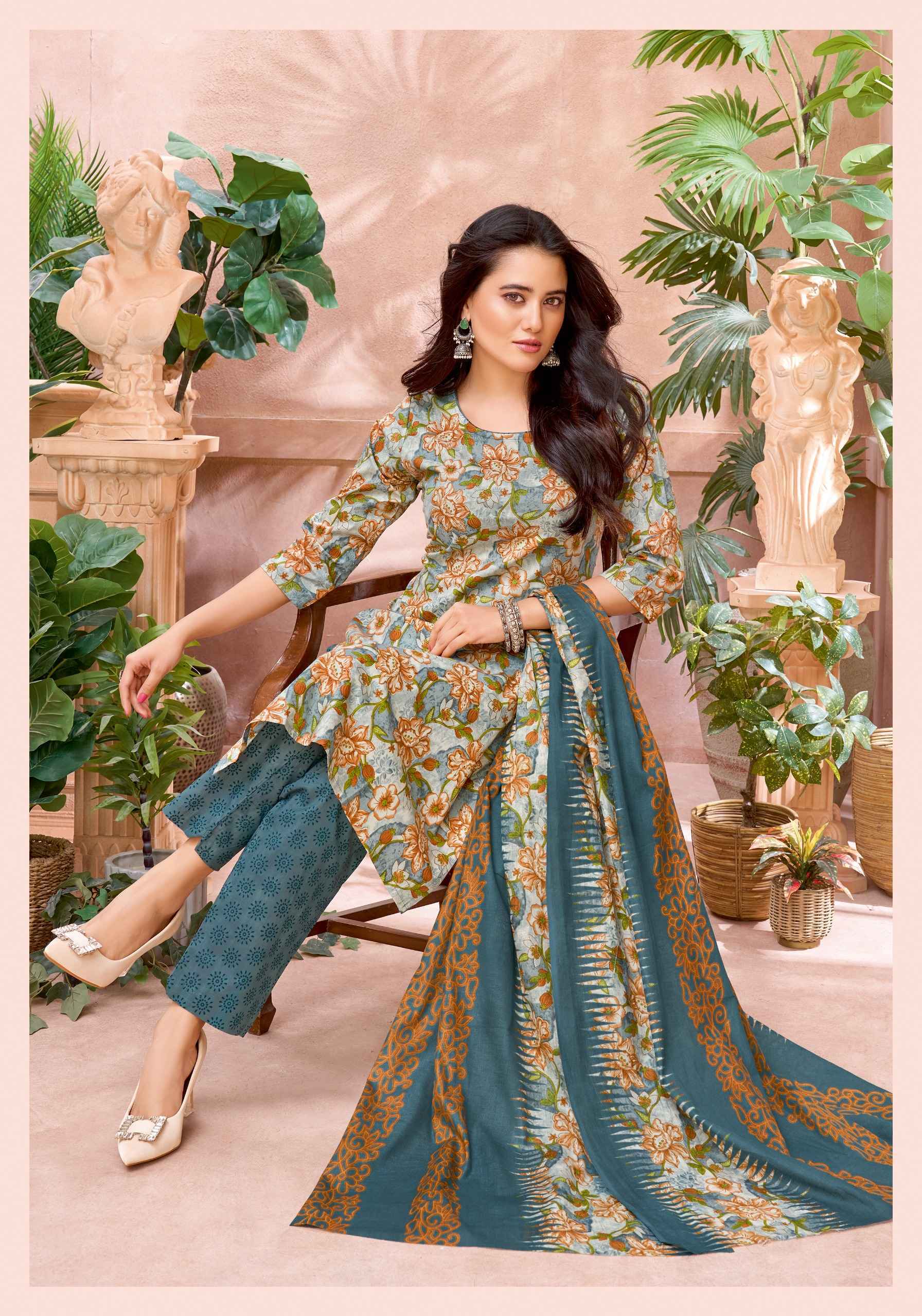 Patidar Mills Mohini Vol 5 Readymade Cotton Dress _ Wholesale Factory Rate ( 10 Pcs Catalog )