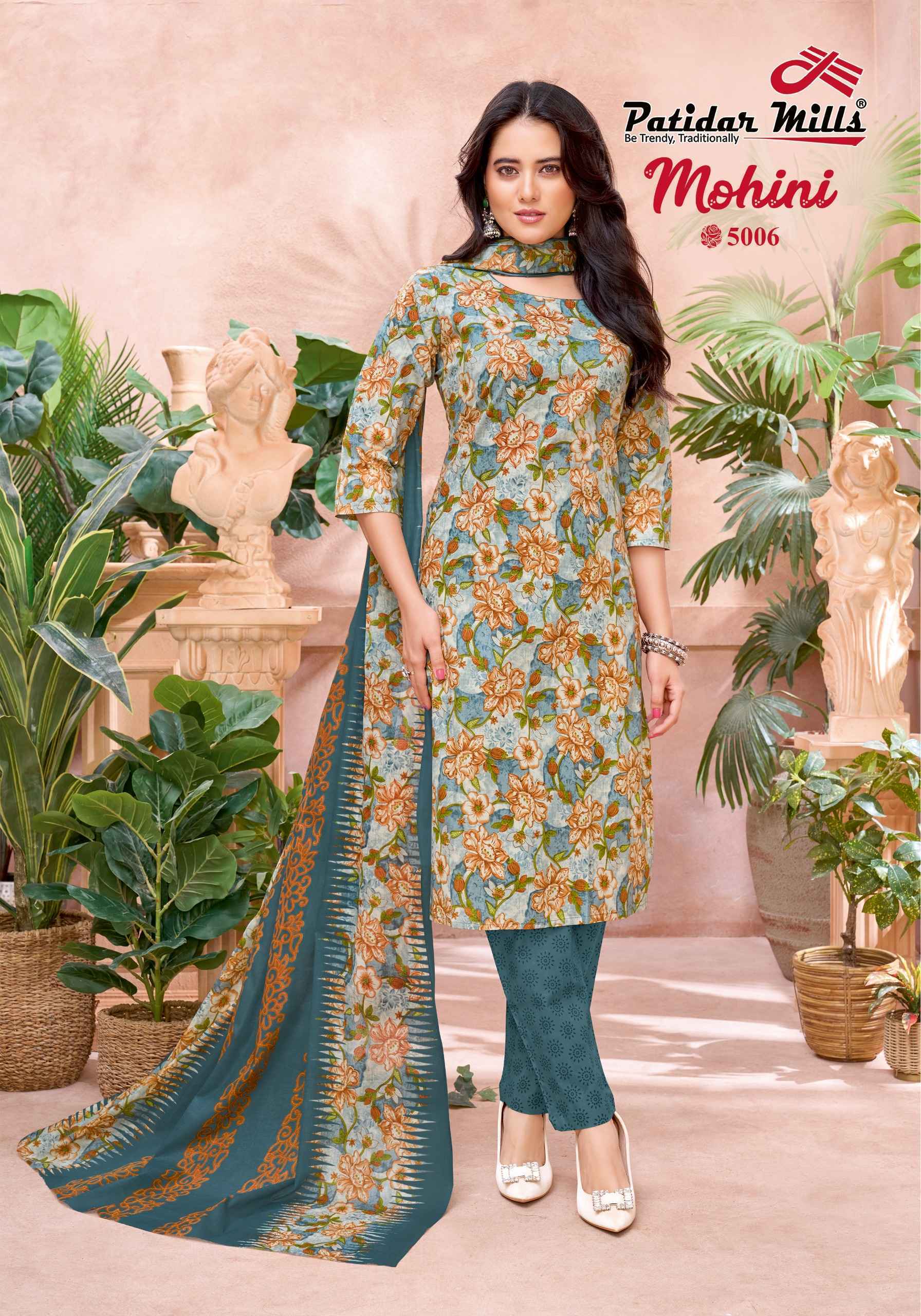 Patidar Mills Mohini Vol 5 Readymade Cotton Dress _ Wholesale Factory Rate ( 10 Pcs Catalog )
