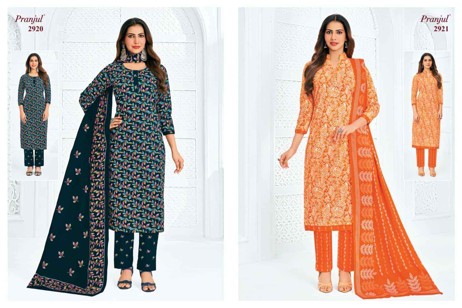 Pranjul Priyanka Vol 29 Pure Cotton Dress Material _ Wholesale Factory Rate ( 36 Pcs Catalog )