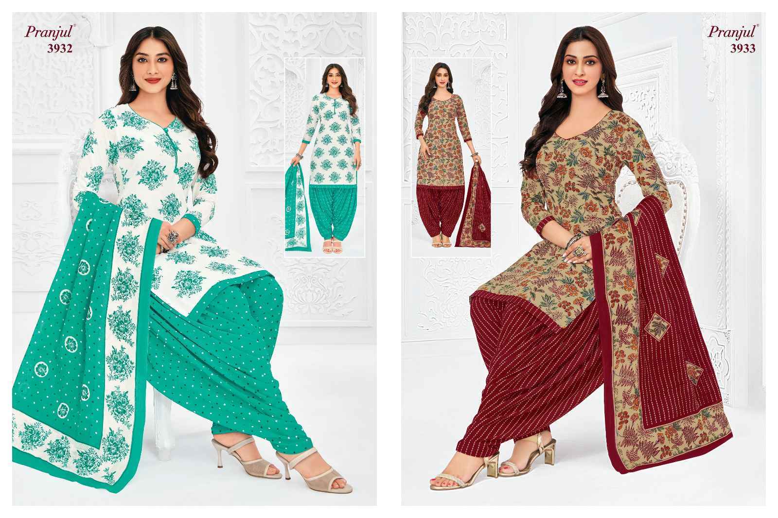 Pranjul Priyanshi Vol 39 Readymade Cotton Suit _ Wholesale Factory Rate ( 30 Pcs Catalog )