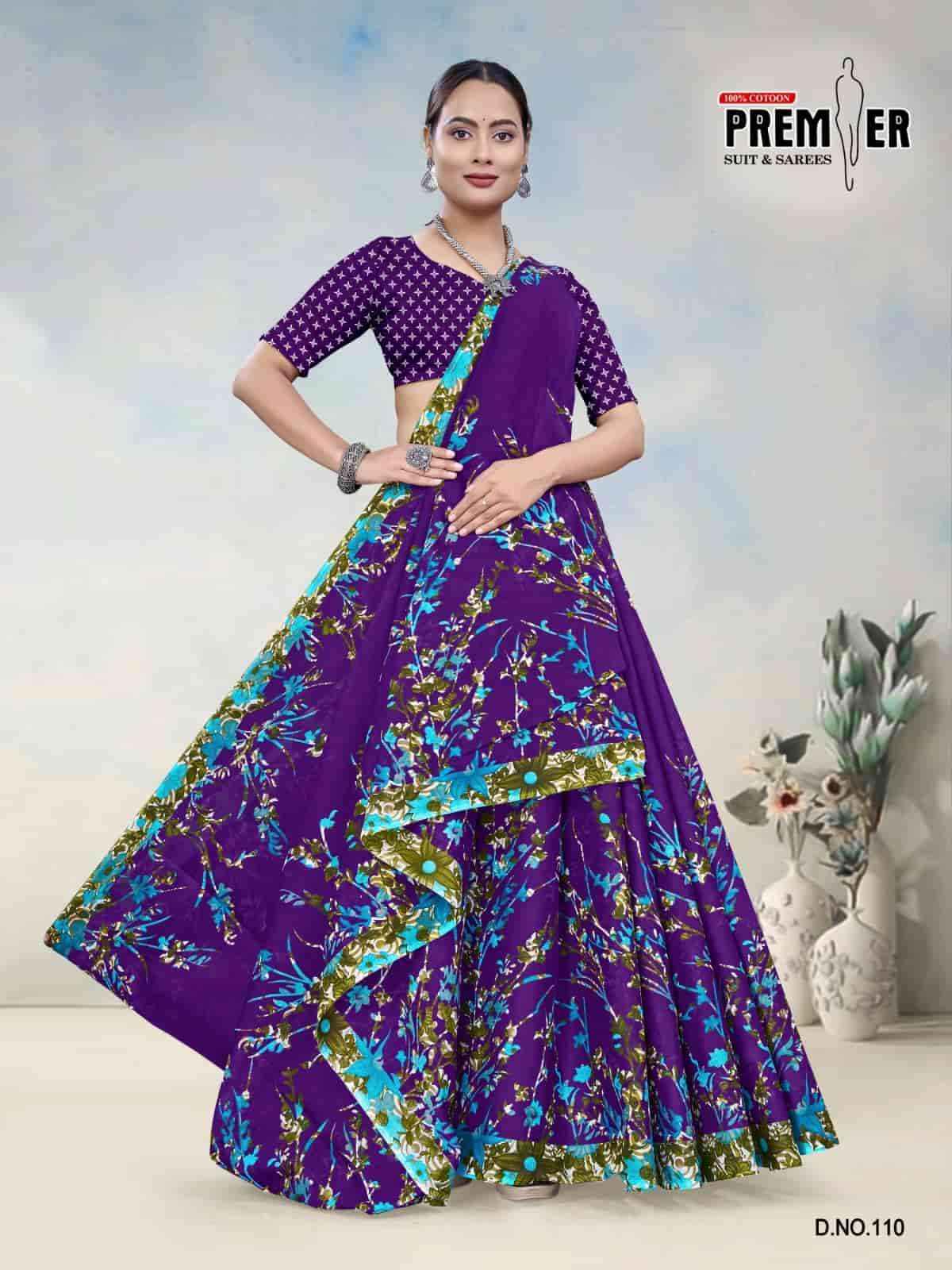 Premier South Malai Vol 3 Heavy Cotton Printed Saree ( 20 Pcs Catalog )