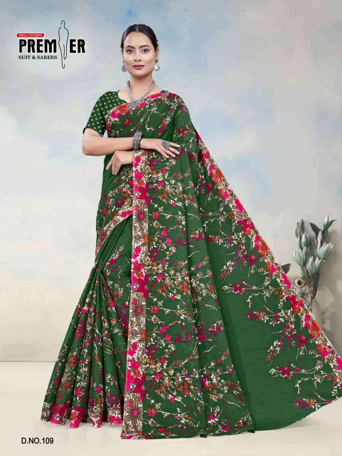 Premier South Malai Vol 3 Heavy Cotton Printed Saree ( 20 Pcs Catalog )