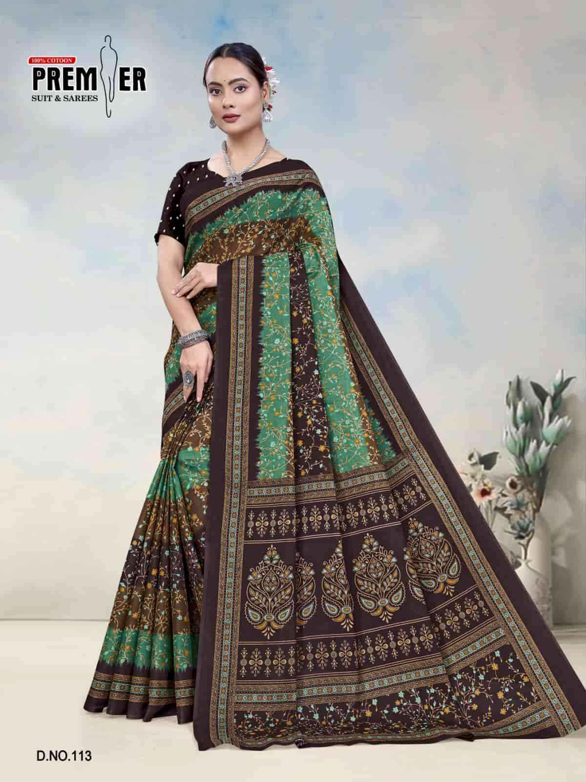 Premier South Malai Vol 3 Heavy Cotton Printed Saree ( 20 Pcs Catalog )