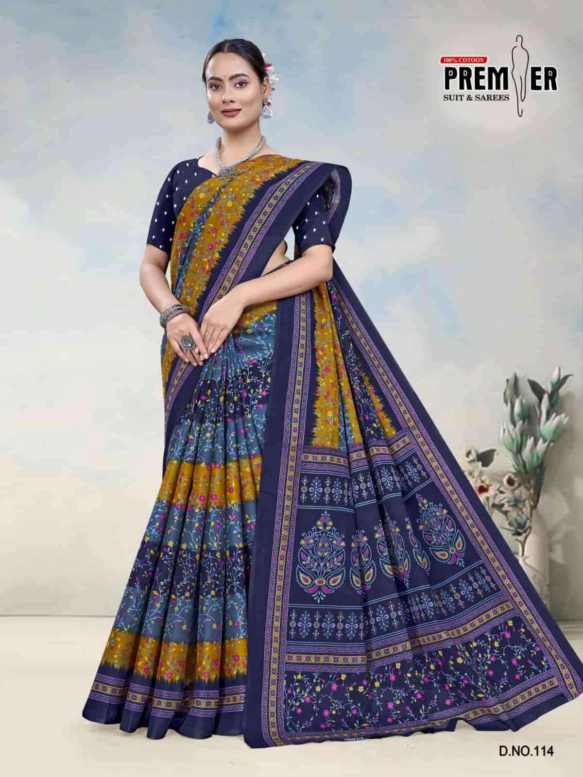 Premier South Malai Vol 3 Heavy Cotton Printed Saree ( 20 Pcs Catalog )