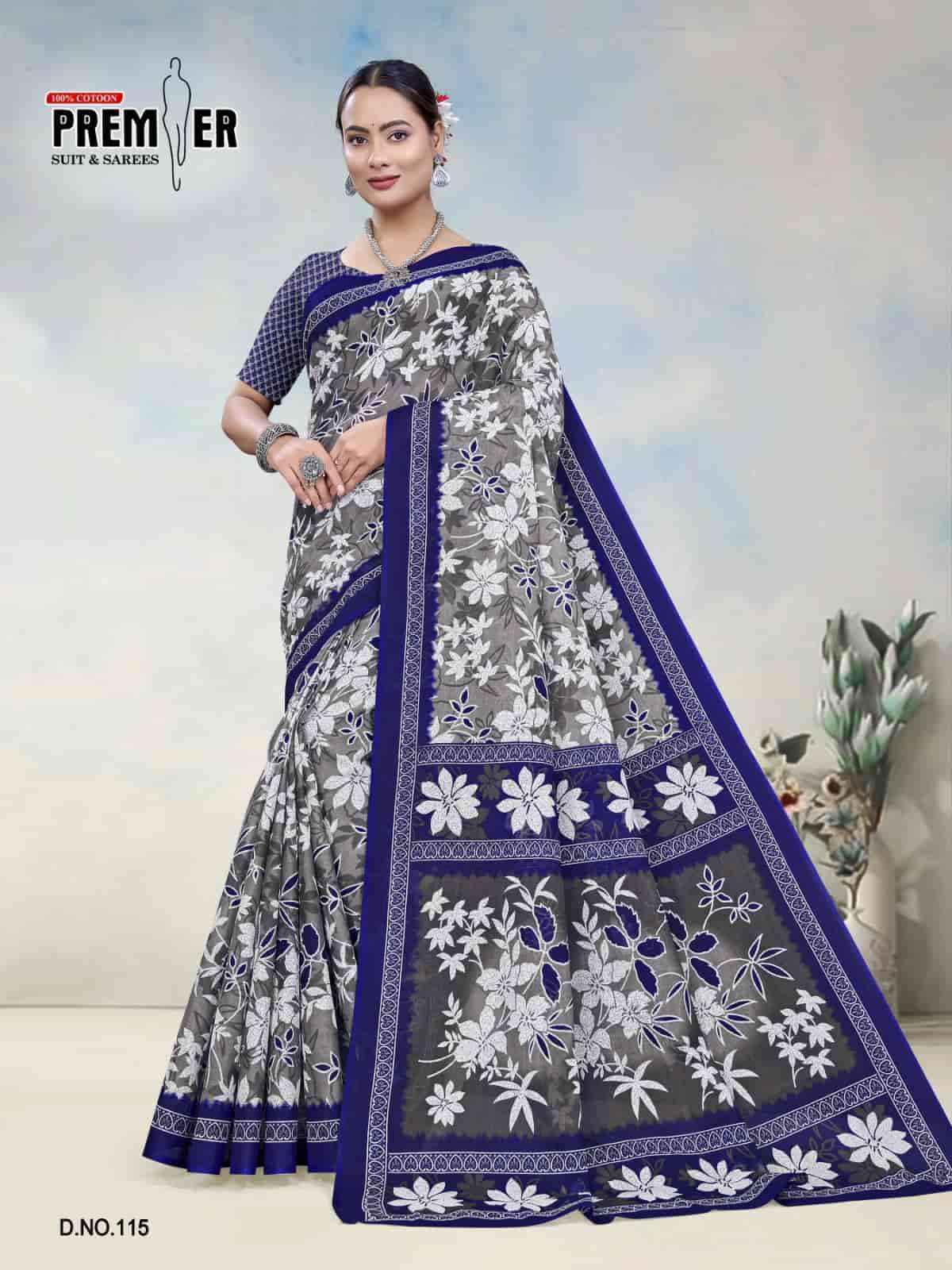 Premier South Malai Vol 3 Heavy Cotton Printed Saree ( 20 Pcs Catalog )
