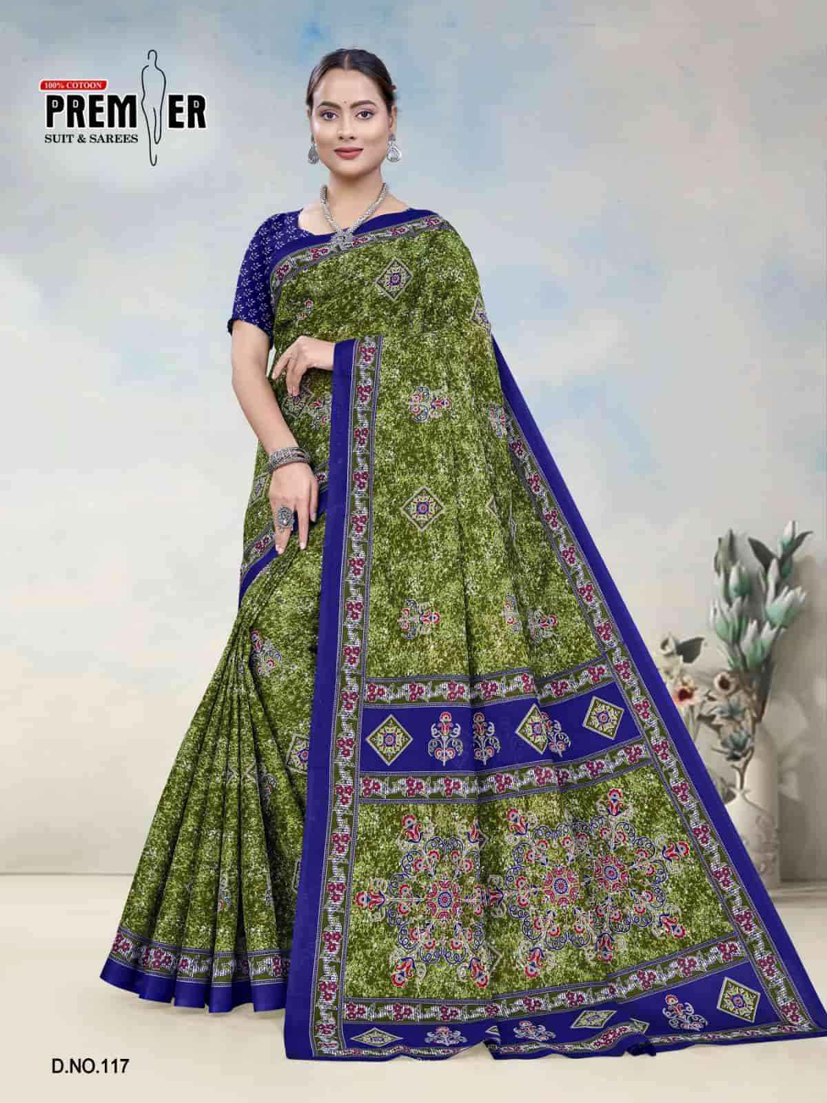 Premier South Malai Vol 3 Heavy Cotton Printed Saree ( 20 Pcs Catalog )