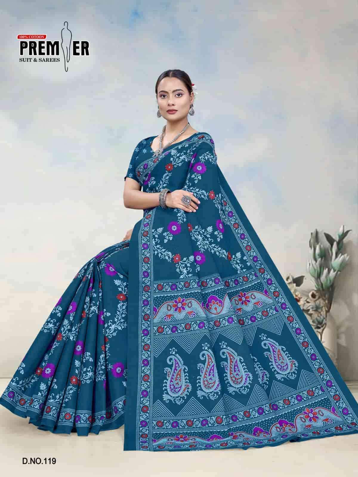 Premier South Malai Vol 3 Heavy Cotton Printed Saree ( 20 Pcs Catalog )