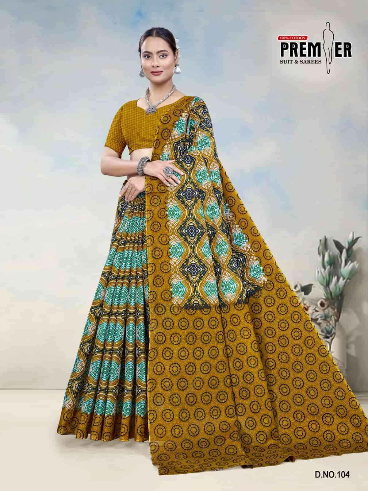 Premier South Malai Vol 3 Heavy Cotton Printed Saree ( 20 Pcs Catalog )